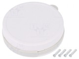 Carcasă Universală Gri Deschis cu Suport 47mm - 13mm