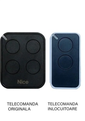 Telecomanda poarta garaj de 2 si 4 canale cod saritor 433.92MHz Nice Flo 4 RE compatibila cu originalul (839) foto