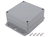 Carcasă Universală 120x120x60mm cu Lame de Fixare IP67
