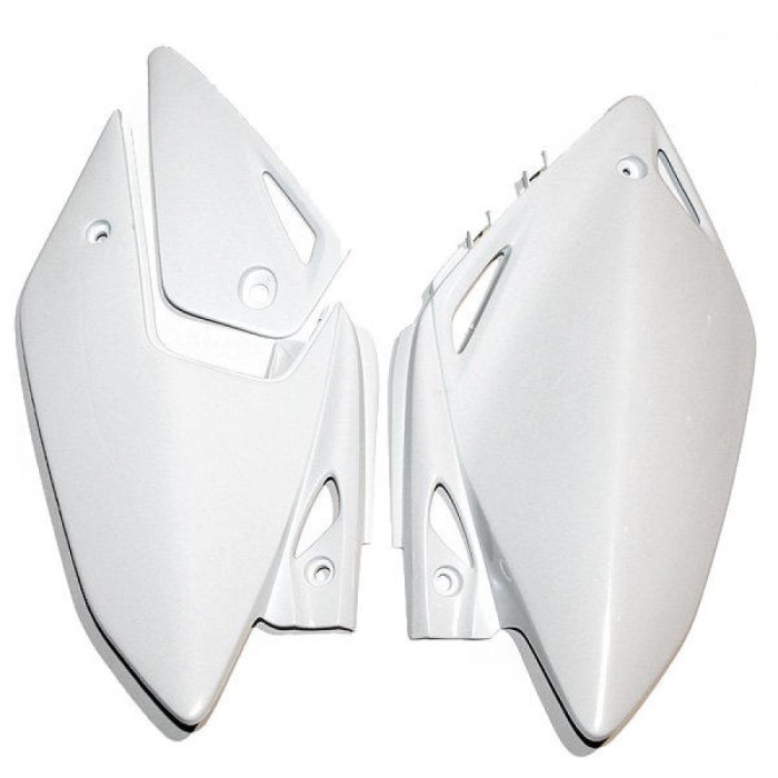 Laterale spate Honda CRF450X 2005-10, alb Cod Produs: MX_NEW 05200314PE