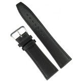 Cumpara ieftin Curea Ceas XXL &ndash; Piele Ecologic? Neagr? &ndash; Dimensiuni 12mm - 24mm