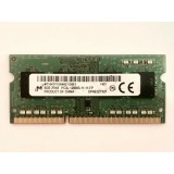 Memorie RAM Laptop, Micron, 8GB, 2Rx8, DDR3L, PC3L-12800S, 1600MHz, 1.35V, MT16KTF1G64HZ-1G6E1, CL11, Non-ECC, SODIMM, 204 pini