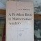 A Problem Book in Mathematical Analysis - G. N. Berman