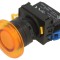 Comutator cu LED 22mm, 1 NO led