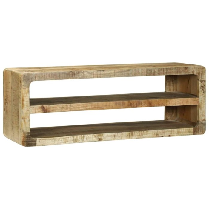 vidaXL Suport TV cu raft Maro 100 x 32 x 36 cm Lemn masiv de mango 4104545