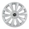 Set 4 Capace Roti Autohelix MSA&reg; potrivite jantelor de 16 inch, pentru Dacia Nou model Delta Gray