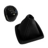 Set nuca cu manson schimbator viteze MARTI-NIK 15 compatibil cu FORD Kuga 2008-2012, 6 viteze, piele naturala,