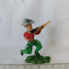 bnk jc Figurine de plastic - cowboy - 7 cm - Hong Kong