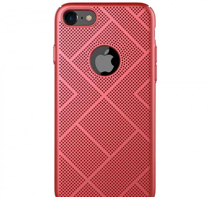 Husa Telefon Nillkin, iPhone 8, Air Case, Red