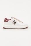 Karl Lagerfeld sneakers KAPRI LUG culoarea alb, KL67531