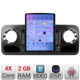 Navigatie Mercedes Sprinter 2018- Android radio gps internet quad core 2+32GB ecran vertical 9.7&quot; Kit-sprinter+EDT-E7 CarStore Technology