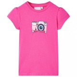 Tricou pentru copii, roz &icirc;nchis, 116