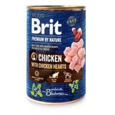 Brit premium by Nature Conserva cu pui &amp;amp;amp; inimi 400 g foto