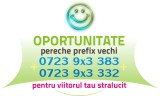 Numere PERECHE - 0723 - Prefix Vechi 9x3.383 + 9x3.332 usoare aur gold cartele