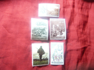 Set 5 serii 1 valoare Italia 1964 -1967 foto