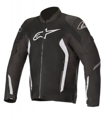 Geaca textil moto Alpinestars Viper V2 Air, negru/alb, marime M foto