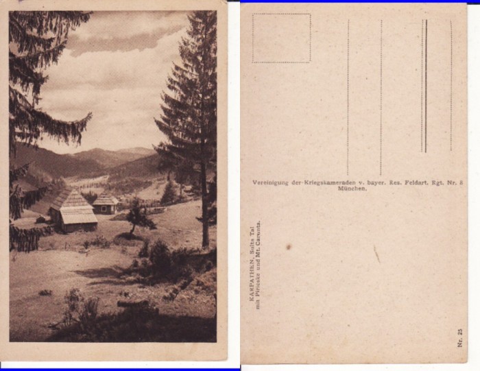 Sulta, Agas (Bacau ) - WWI,WK1-militara