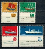 Israel 1958 - Marina, vapoare, serie neuzata cu tab
