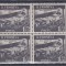 ROMANIA 1954 LP 365 ZIUA MINERULUI BLOC DE 4 TIMBRE MNH