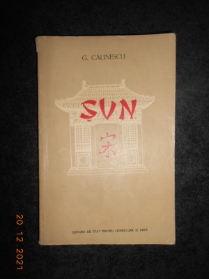 GEORGE CALINESCU - SUN SAU CALEA NETURBURATA. MIT MONGOL foto