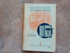 MANUALUL INSTALATORULUI ELECTRICIAN - W. BLATZHEIM, 1942