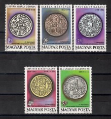 Ungaria 1979 - Congresul Interna?ional de Numismatica, Berna. MNH foto