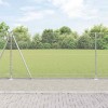 VidaXL &Icirc;ngrădire cu st&acirc;lpi Argintiu 1.2 x 10 m otel acoperit cu PVC