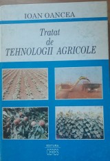 IOAN OANCEA - TRATAT DE TEHNOLOGII AGRICOLE foto