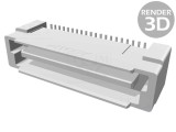 Conector PCB-PCB 40 Pini 0.8mm Aurit, TE Connectivity