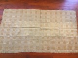 arta / traditie / rustic / design - Cuvertura , Macat , Scoarta , Patura taraneasca realizata manual la razboiul de tesut !