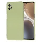 Husa premium din silicon pentru motorola moto g32 - softflex, microfibra, matcha