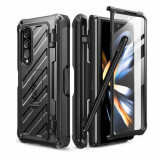 Cumpara ieftin Husa pentru Samsung Galaxy Z Fold4, Supcase Unicorn Beetle Pro, Black