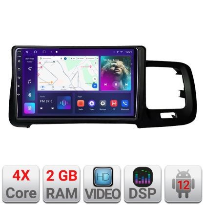 Navigatie Volvo S60 2008-2014 A-s60-08 2+32 GB Android Waze USB Navigatie Internet Youtube Radio CarStore Technology