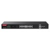 Switch 16 porturi Gigabit PoE, 2 x RJ45 Gigabit Uplink, 2 x SFP Gigabit, 1U - IP-COM G1120P-16-250W