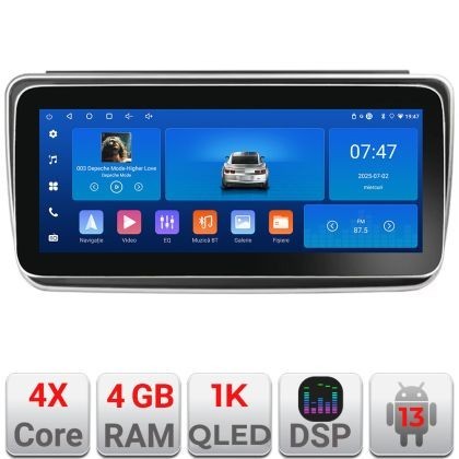 Navigatie Nissan Leaf 2018-2024 Edotec Incell 1K 12.3 inch 4+64 carplay android auto radio internet kit-leaf+EDT-E212-RK CarStore Technology
