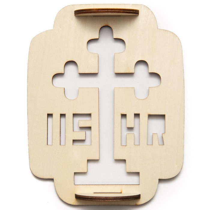 Forma pentru ornat coliva, lemn, 14.5 cm