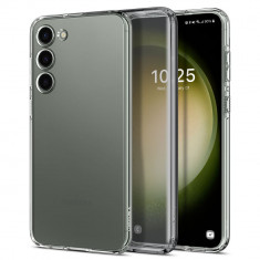Husa Spigen Cristal Lichid1 pentru Samsung Galaxy S23+ Plus Transparent