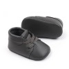 Pantofiori gri pentru baietei - Stan (Marime Disponibila: 3-6 luni (Marimea 18, Superbaby