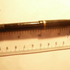 Stilou vechi german LUXOR - 585 ,L=10,3cm ,Penita 14K
