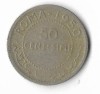Moneda 50 centesimi 1950 - Somalia, 3,8 g argint, Africa