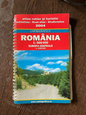 Romania Atlas Rutier si turistic (2004) foto