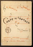 1936 CARTE de CANTECE Imnul Regal Roman, Hora Unirii, Pui de Soim, Cantec Voinicesc, Rugaciune.. Muzica Versuri Partituri Cls. III Gravuri DEMIAN