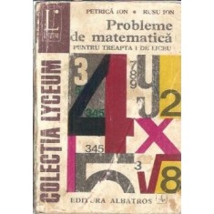 Probleme de matematica pentru treapta I de liceu - Ion Petrica, Ion Rusu