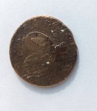 MOLDOVA si VALAHIA 1773 /SADAGURA 2 PARA,3 COPEICI/BRONZ, 22,2 g. / 34mm, Europa