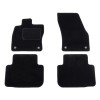 Set covorase auto mocheta Velor VW GOLF SPORTSVAN, 02.2014-, negru,
