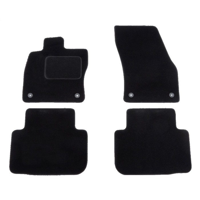 Set covorase auto mocheta Velor VW GOLF SPORTSVAN, 02.2014-, negru,