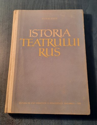 Istoria teatrului rus Silvia Cucu foto