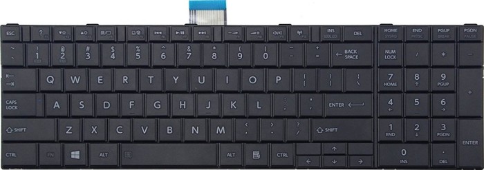 Tastatura laptop Toshiba A850 L850 P850 C850 C855 C870 model 2