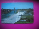 HOPCT 8193 CASCADA AMERICANA SI PODUL CURCUBEU -SUA-AMERICA DE NORD -NECIRCULATA-, Printata