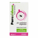 Lotiune tratament paduchi si lindini Parasidose Expres, 100ml, Gilbert